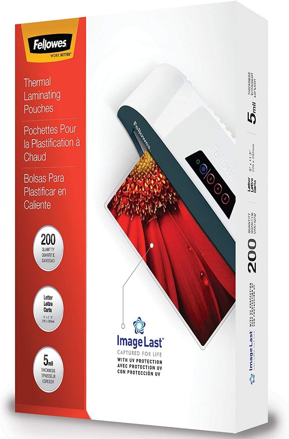 Fellowes Thermal Laminating Pouches for Superior Document Protection