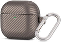 Leather Case for AirPods 4th Generation - Desert Titanium