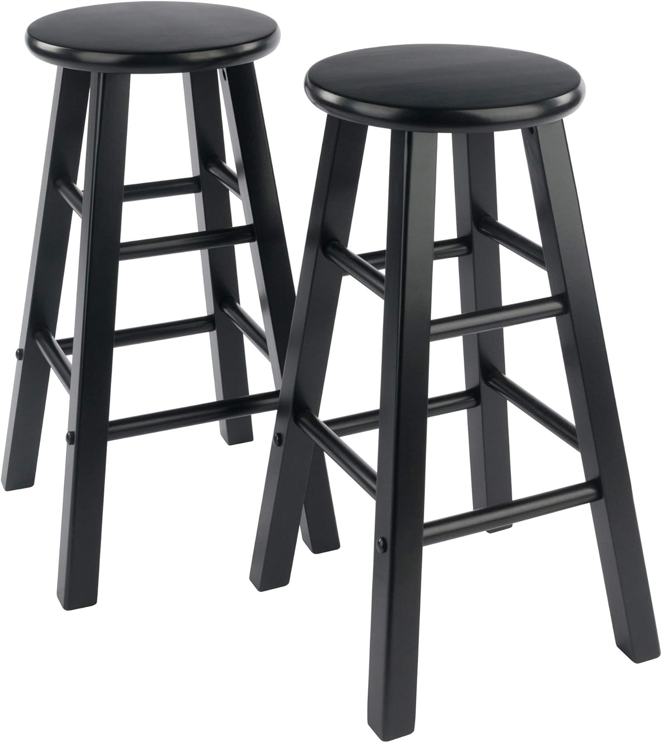 Winsome Element 2-Piece Counter Stool Set with Modern Design