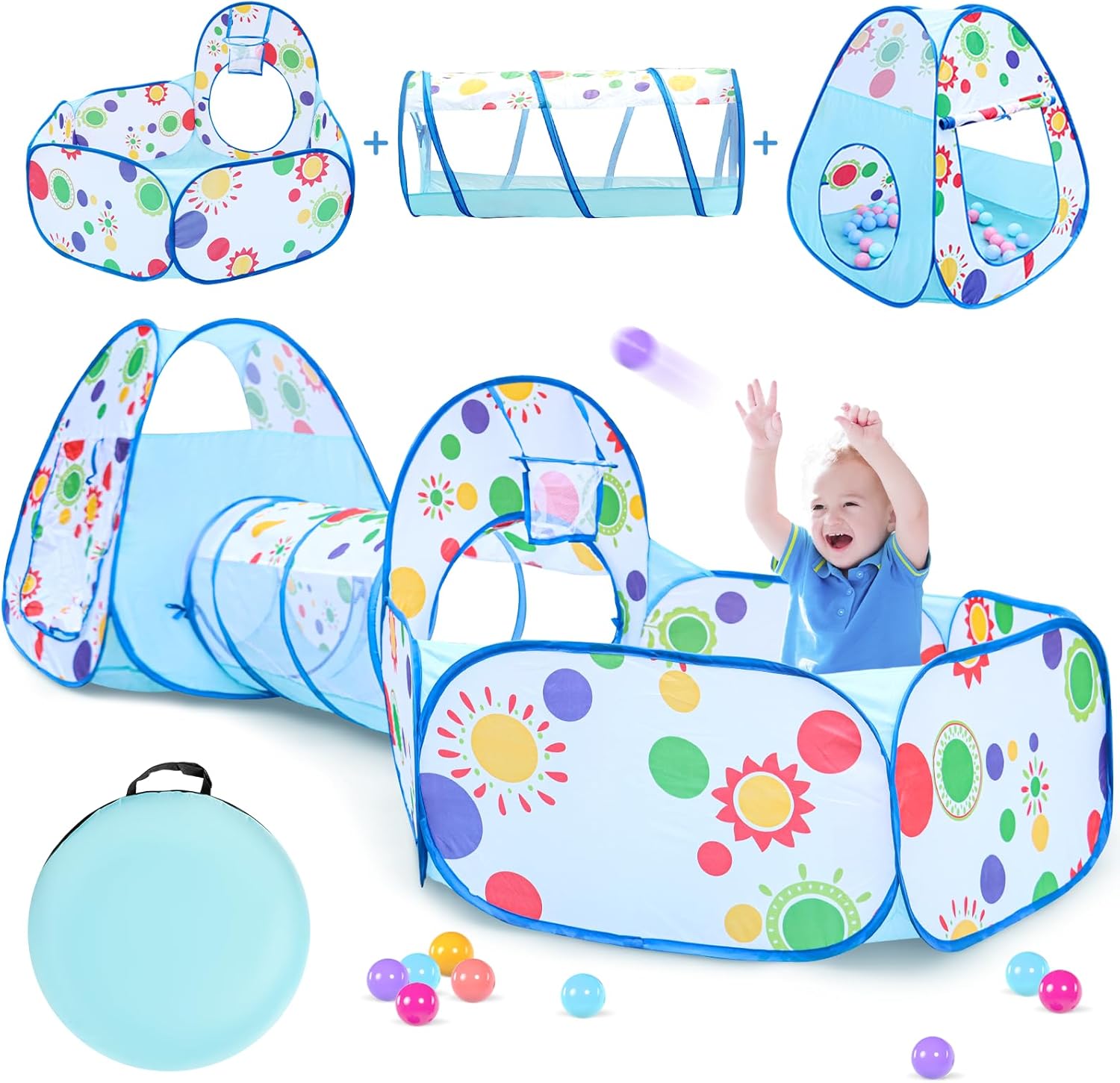 Ultimate Kids Play Tent Set - Fun Everywhere!