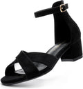 High Heels for Kids Sandals for Girls Open Toe Ankle Strap - Dress