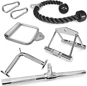 A2ZCARE Combo LAT Pull Down Attachment for Home Gym Workouts