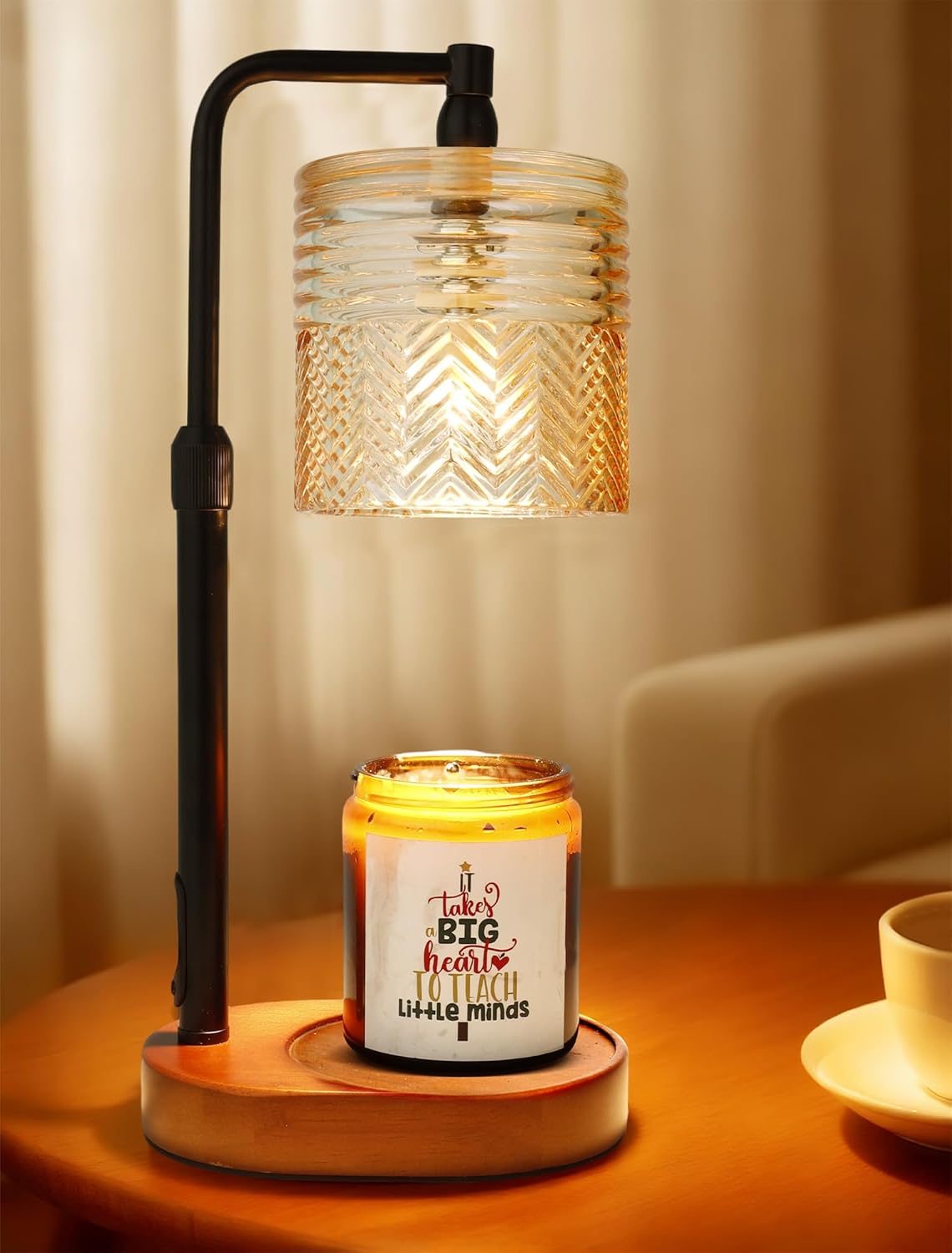 Candle Warmer Lamp with Timer for Safe and Stylish Use