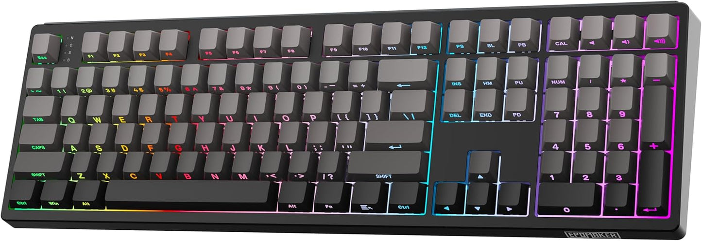 EPOMAKER TH108 Full Size Mechanical Keyboard for Gamers