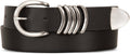 Lucky Brand Women's Fashion Leather Belt - Classic Chocolate Style