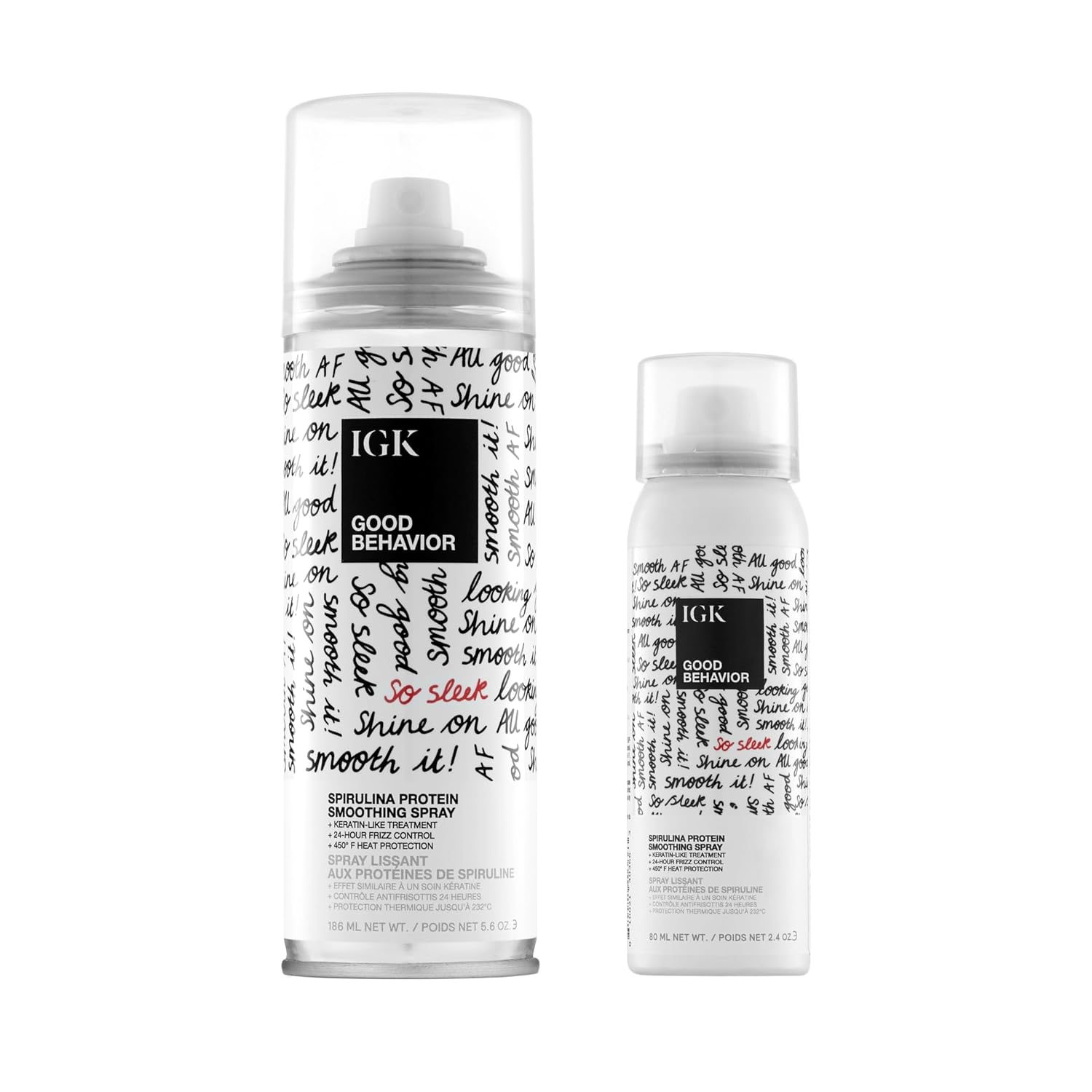 IGK GOOD BEHAVIOR Spirulina Protein Smoothing Spray Review