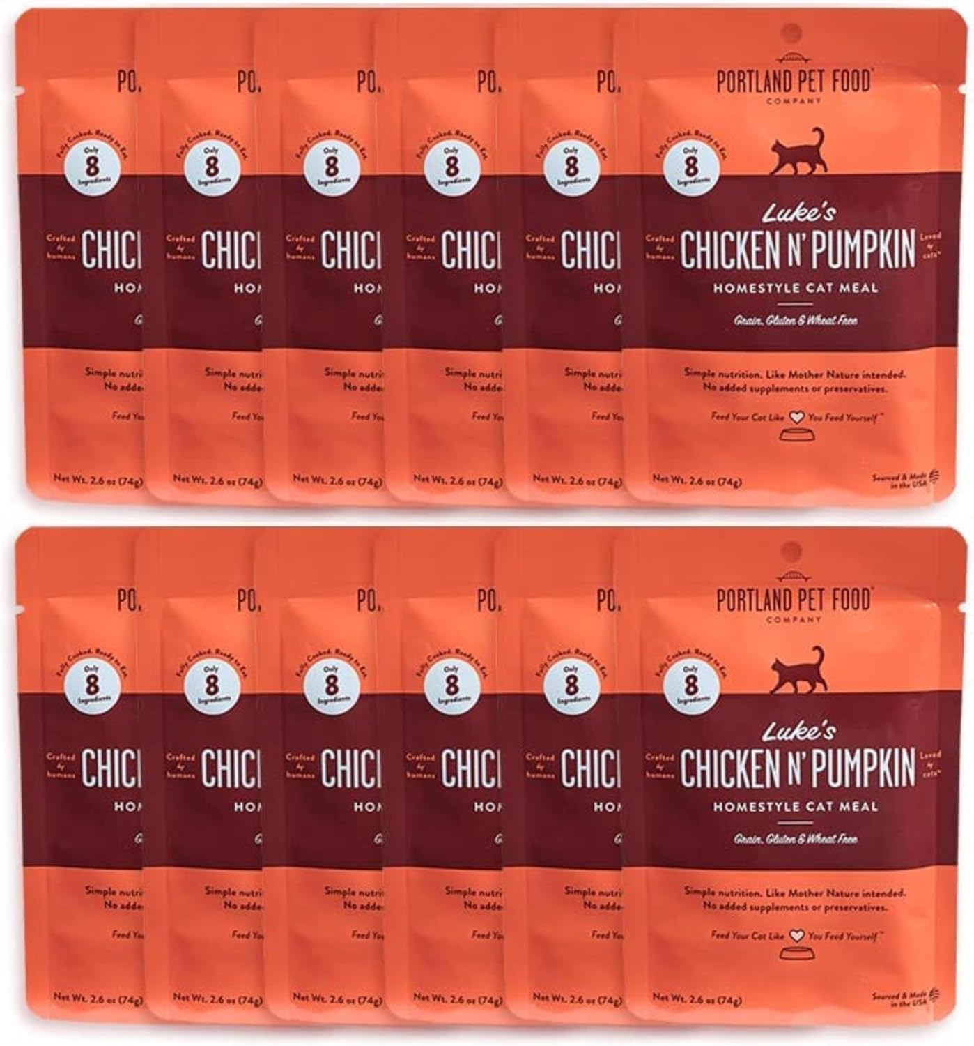 Portland Pet Food Company Human-Grade Wet Cat Food Variety Pack