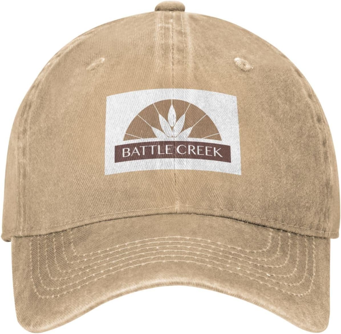 Vintage Washed Cotton Battle Creek Cap - Customizable Fit