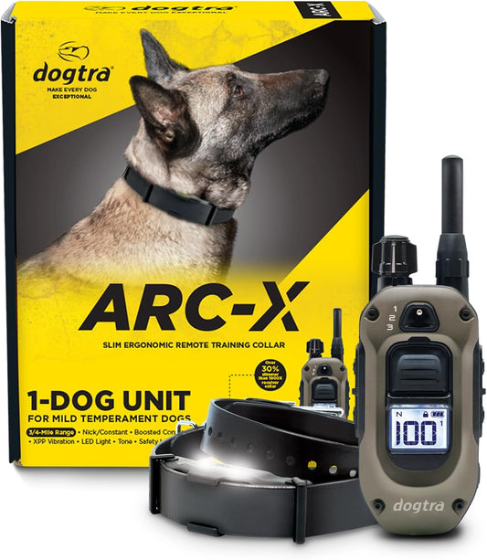 Dogtra ARC-X E-Collar for Dog Training - Slim, Waterproof Design