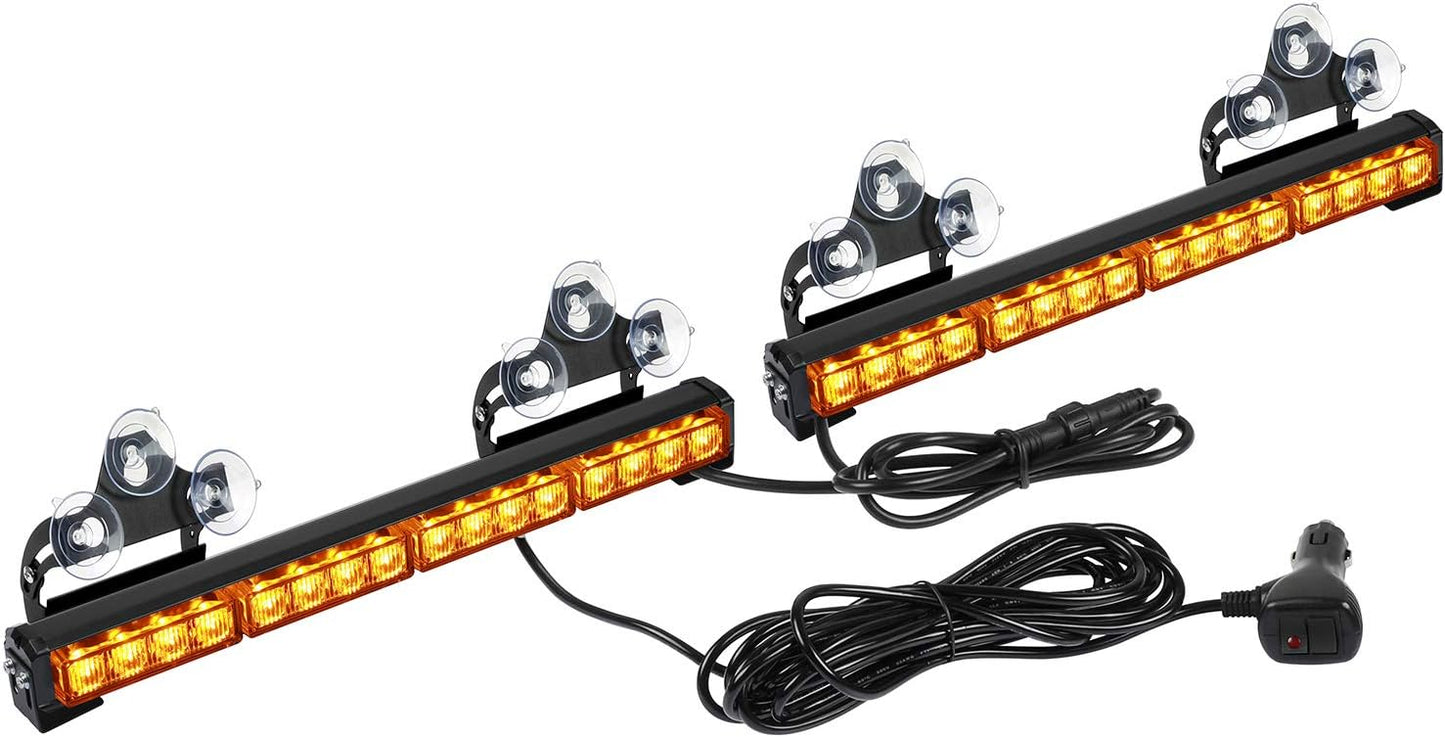 ASPL 2x16.8 inch Emergency Flashing LED Traffic Advisor Light Bar