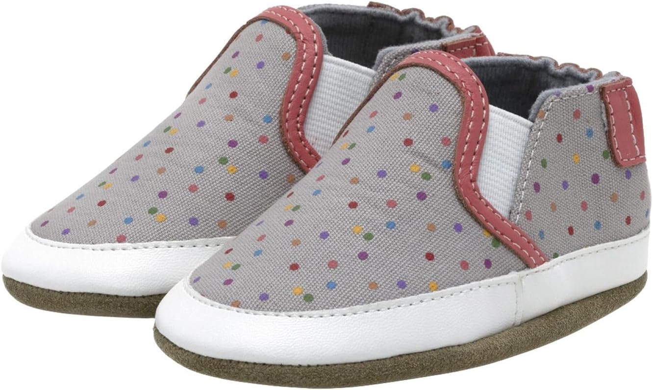 Robeez Soft Soles Slip-Resistant Crib Shoes for Infants and Toddlers