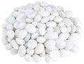 River Rocks 40lbs White Pebbles for Indoor Plants - Natural Smooth