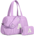 Initial Duffle Bag Carry On Weekender - Personalized Travel Tote