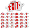 Sunco 30 Pack LED Exit Sign with Emergency Lights - Reliable Safety