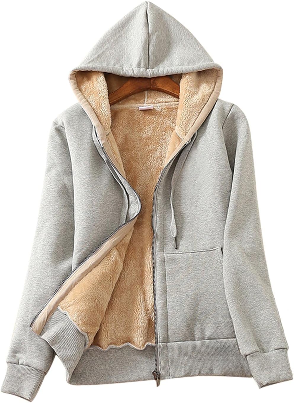 PUWEI Women's Winter Warm Fleece Jackets for Cozy Comfort