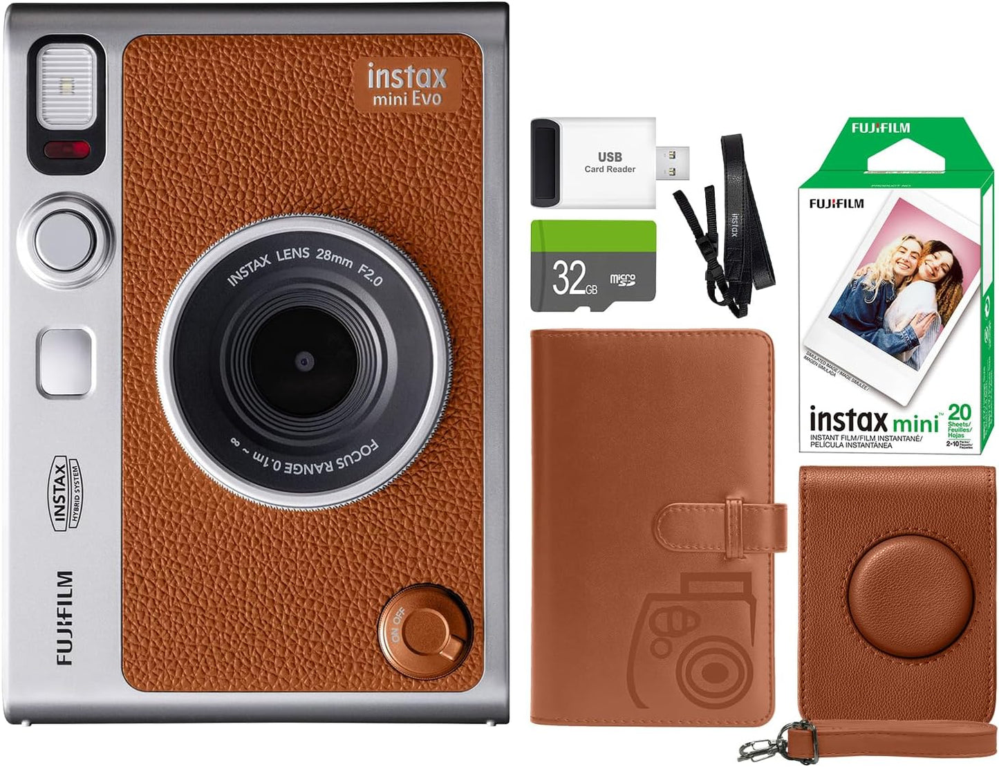 FUJIFILM INSTAX Mini EVO Hybrid Instant Camera Bundle Review