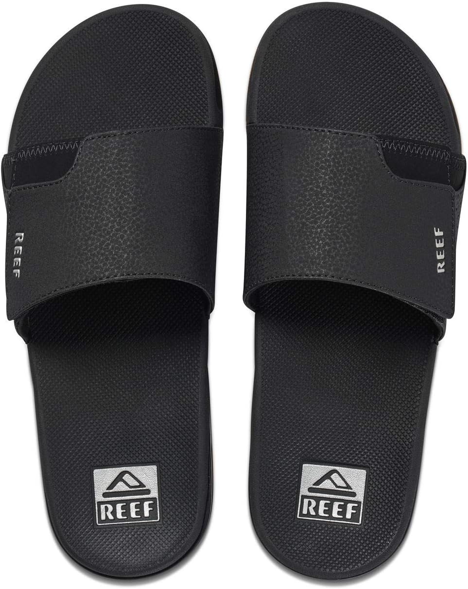 REEF Fanning Slide Men's Sandal with Built-in Bottle Opener