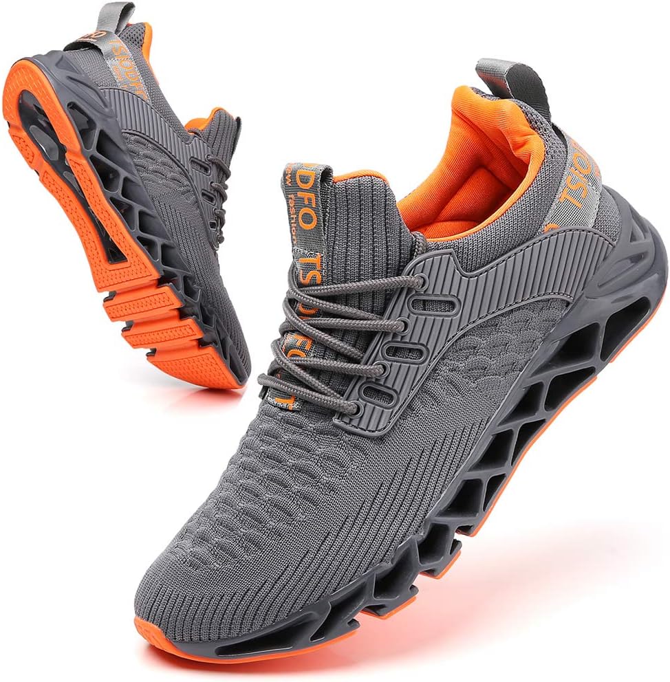 SKDOIUL Men Sport Running Shoes - Breathable Trail Runners