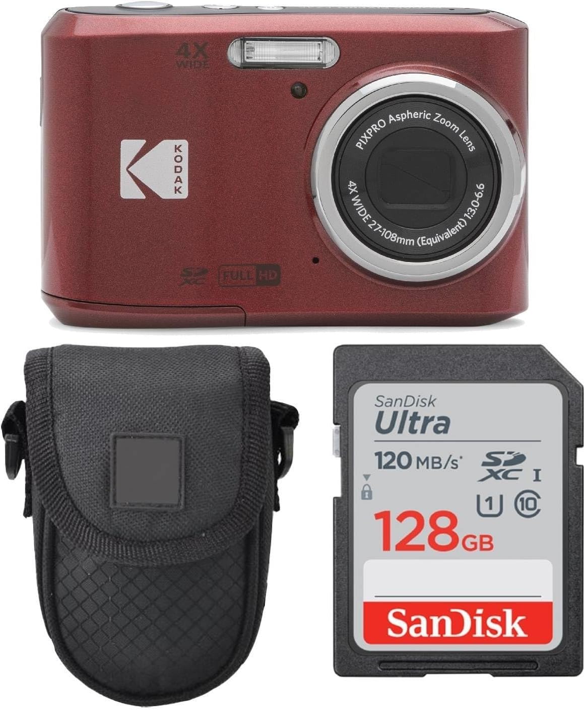Kodak PIXPRO FZ45 Camera Bundle - Capture Memories Hassle-Free!