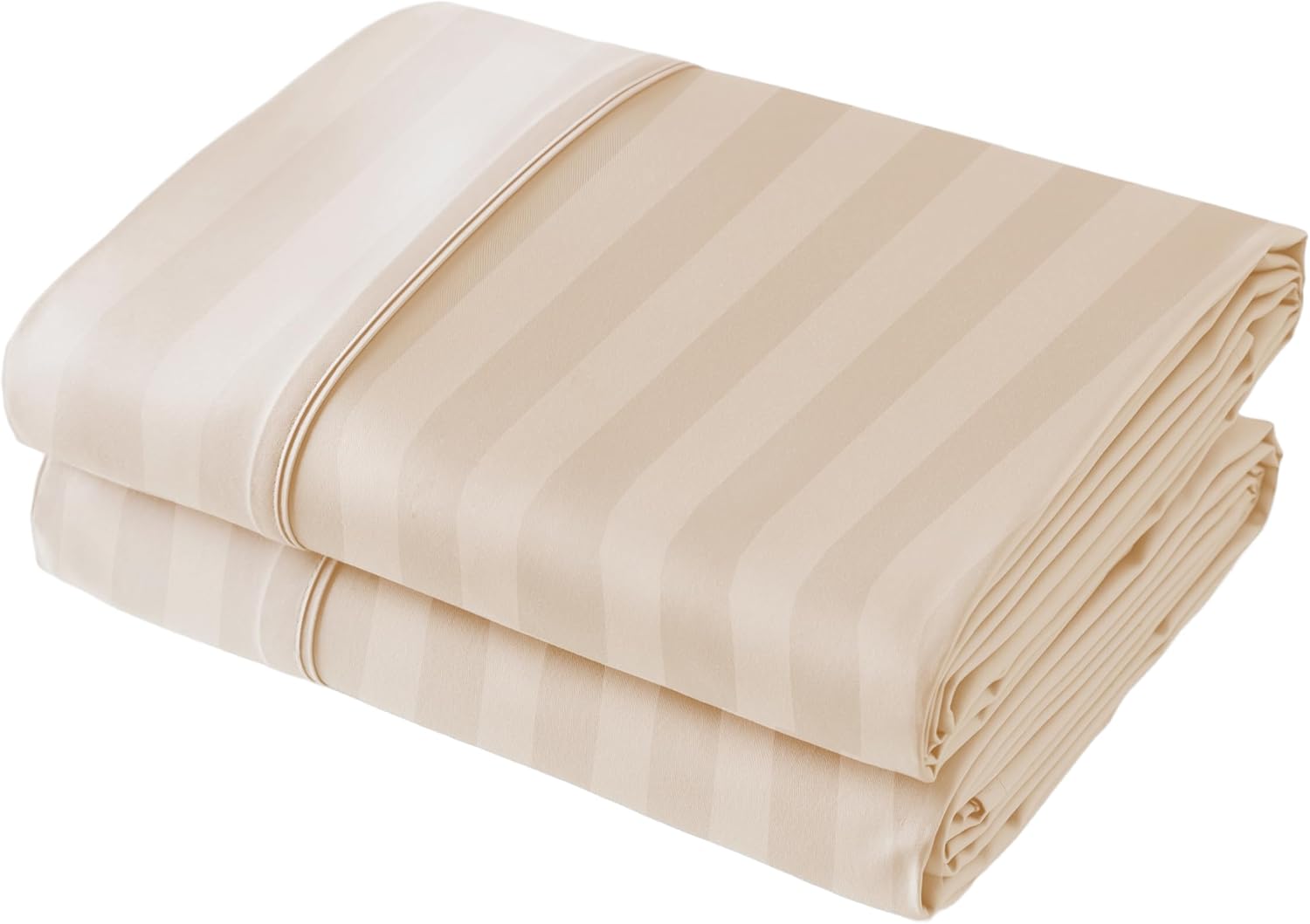 Twin Size 400 Thread Count Egyptian Cotton Flat Sheets 2 Pack