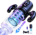 Male Masturbator Penis Pump 5-in-1 Masturbator - Thrusting, Rotating