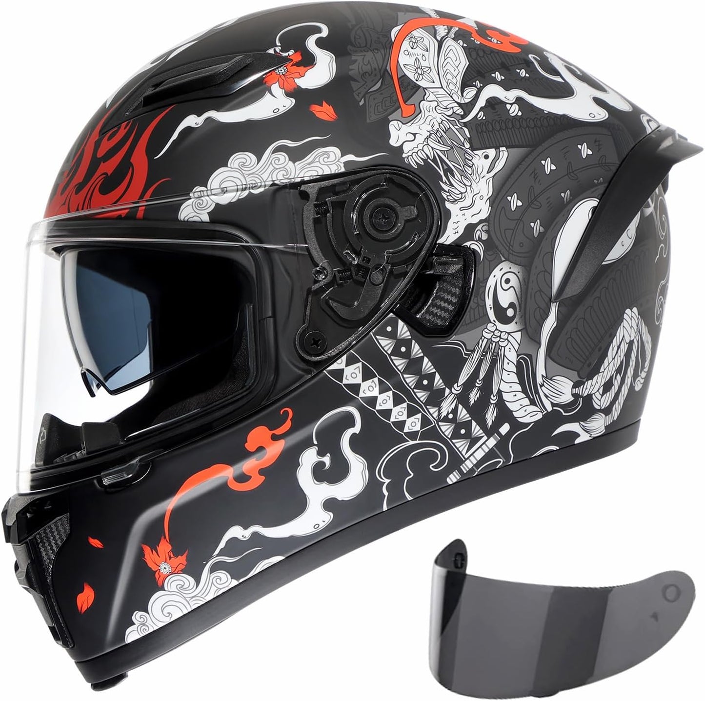 TRIANGLE Motorcycle Helmets Full Face Helmet for Adults and Women