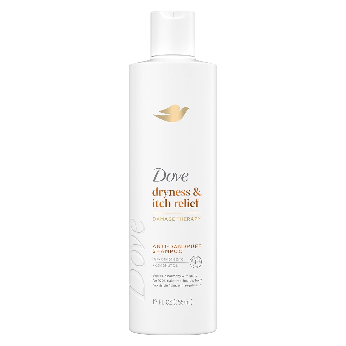 Dove Derma Shampoo with Pyrithione Zinc 12 Fl Oz