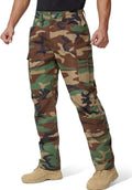 Men's Tactical Ripstop Cargo Pants Water Resistant - Lightweight EDC