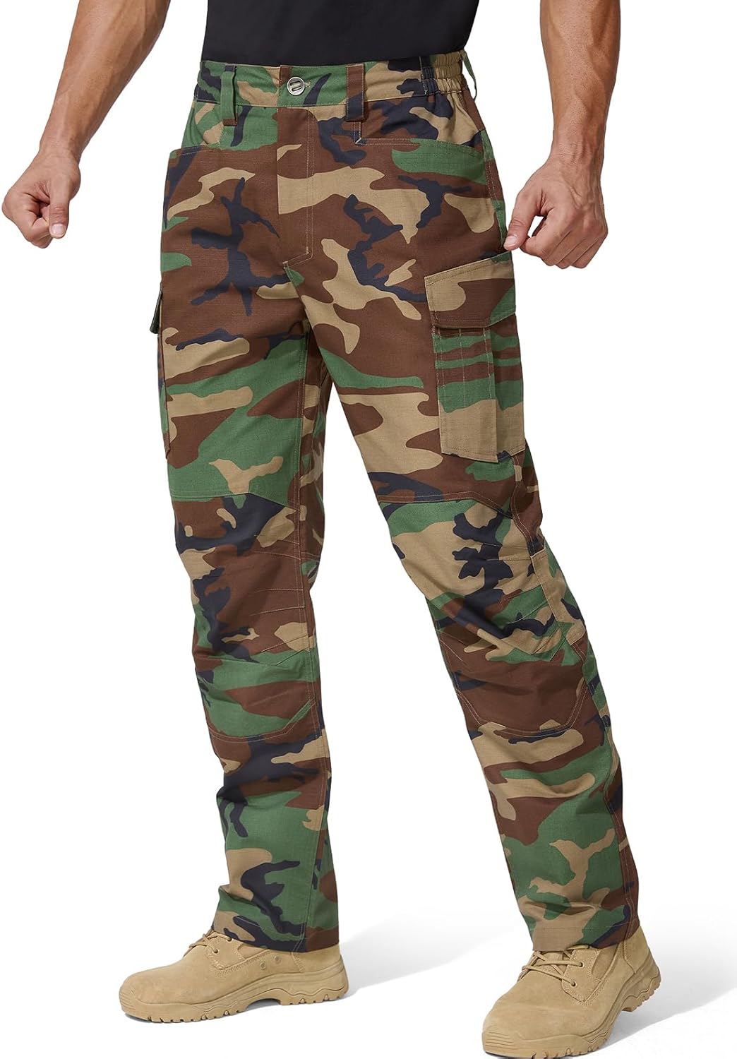 FREE SOLDIER Men's Tactical Pants for Outdoor Adventure and Work