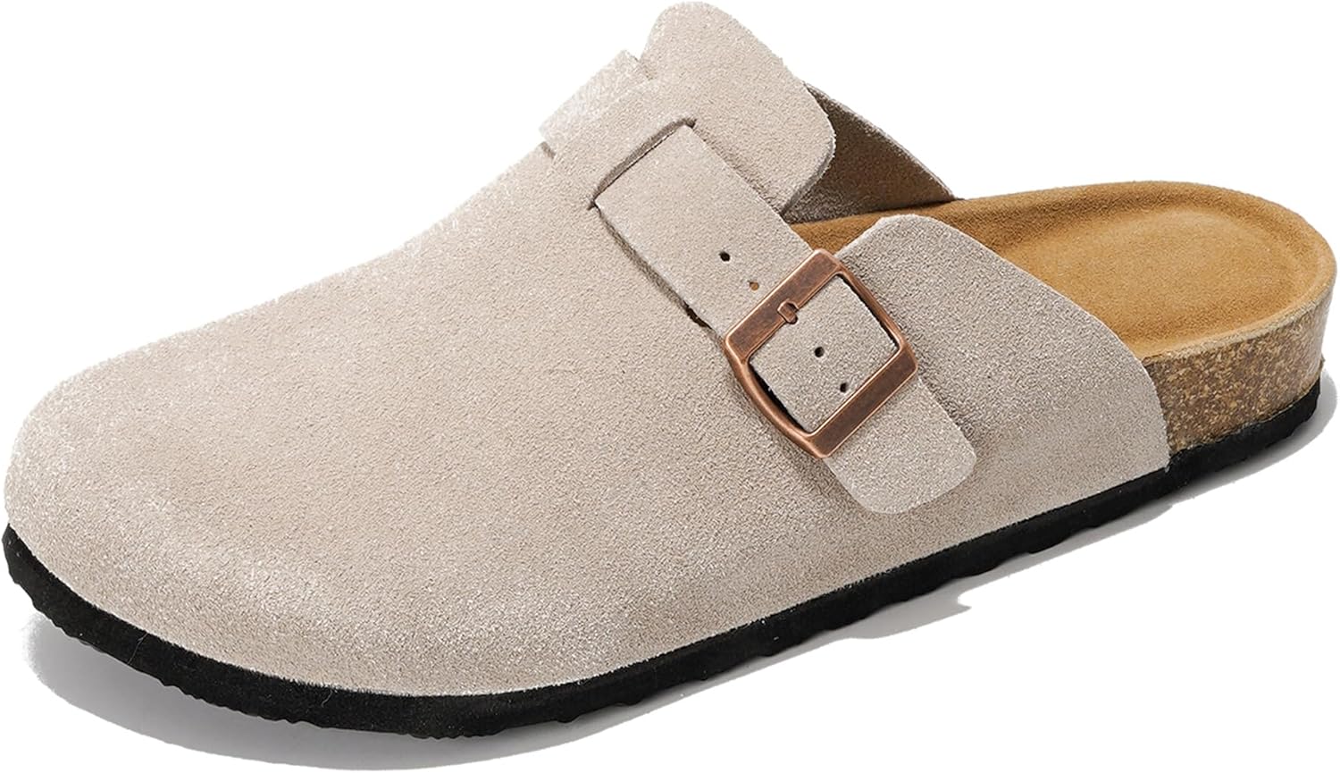 Project Cloud Mens Clogs - Genuine Leather Memory Foam Comfort