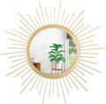 Gold Mirrors for Wall Decorative Sunburst Art for Home Decor