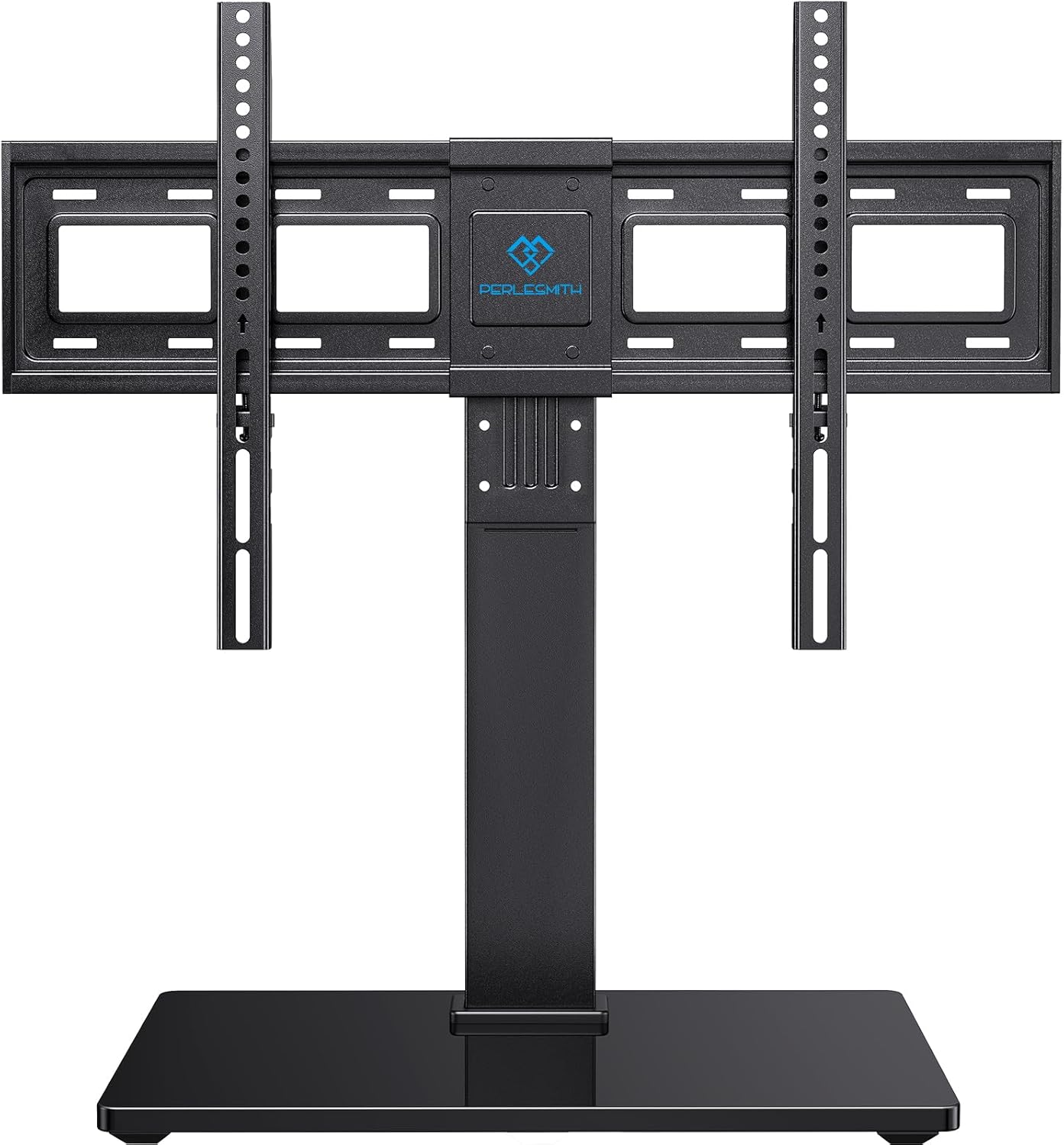 Swivel TV Stand: Height Adjustable for 37-75 TVs