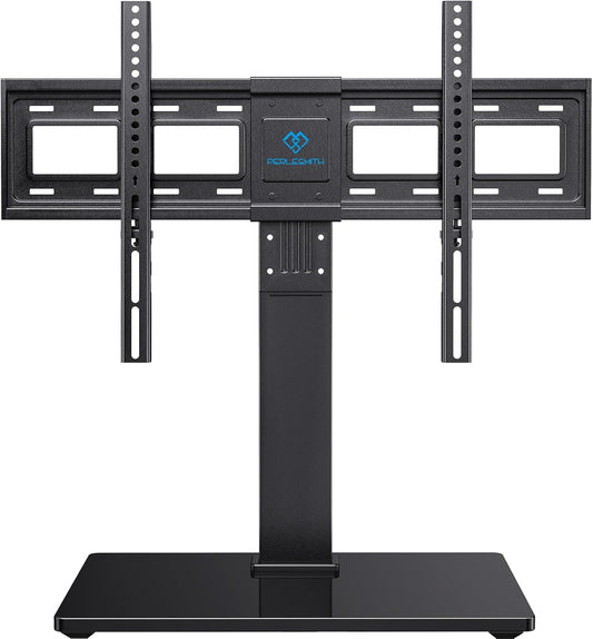 Swivel TV Stand: Height Adjustable for 37-75 TVs