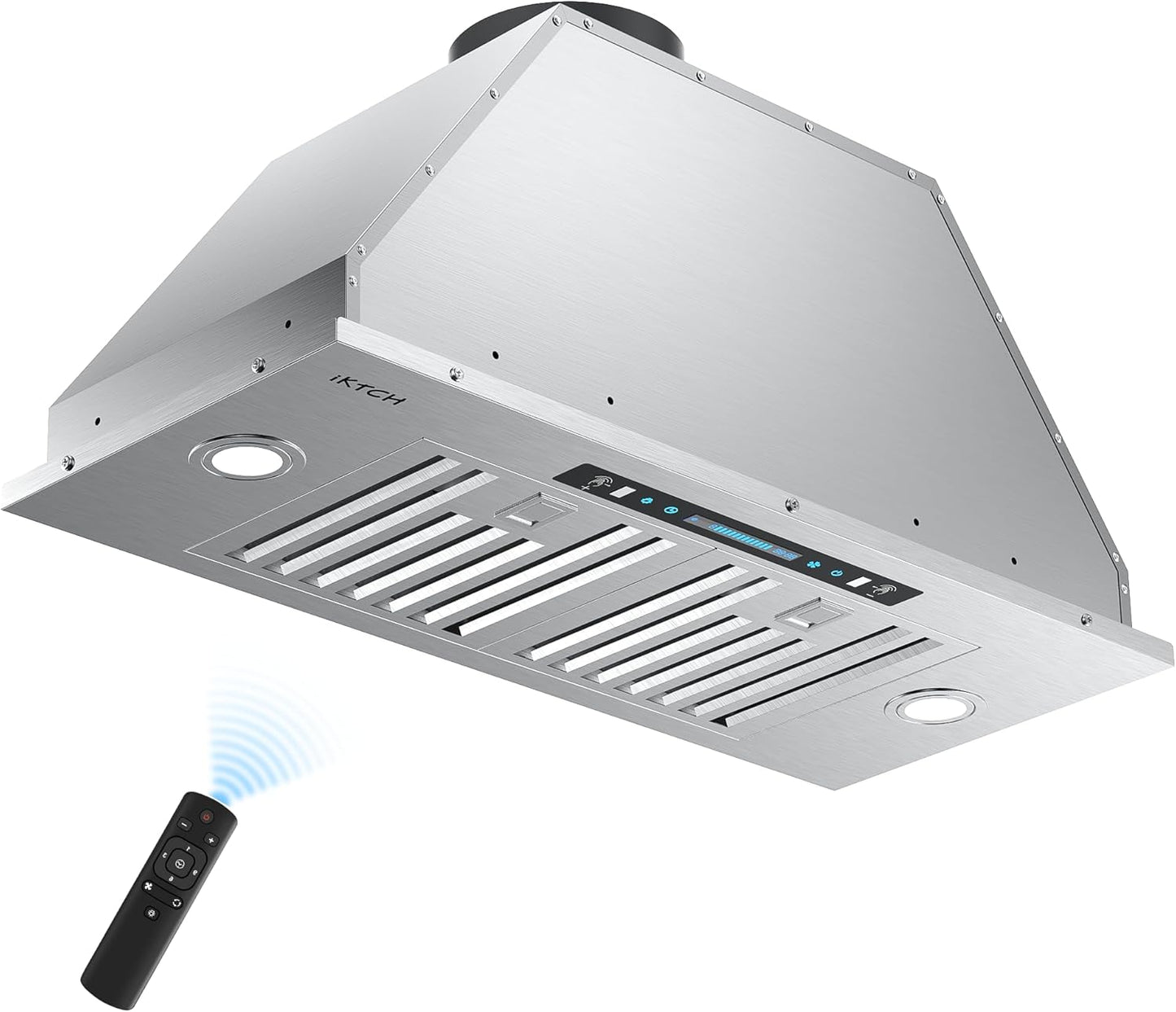 IKTCH 30 inch Built-in Range Hood with Powerful 900 CFM Airflow