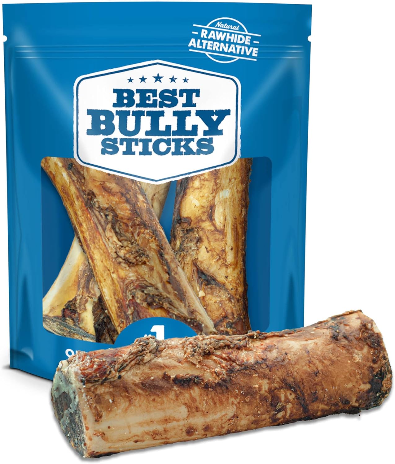 USA Packed Beef Marrow Bones - Long-Lasting Chew