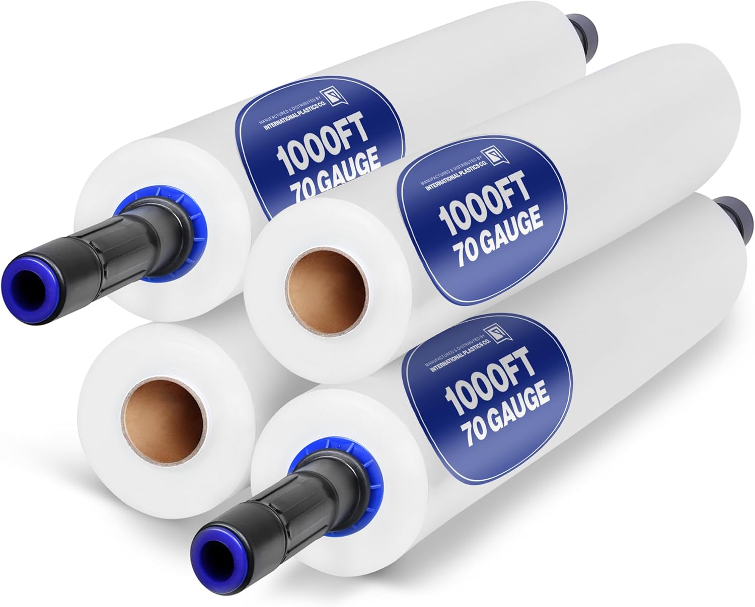 70 Gauge 15 Stretch Film with Extended Handles - Heavy Duty Furniture Wrap