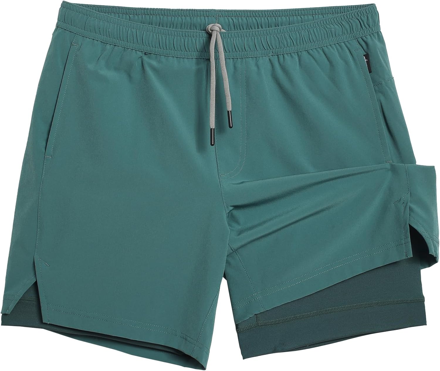 maamgic Gym Shorts for Men with 7 inch Inseam and Liner
