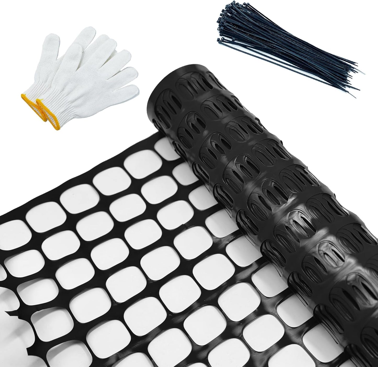 Safety Fence Garden Netting Roll 4ft X 100ft for Multiple Uses