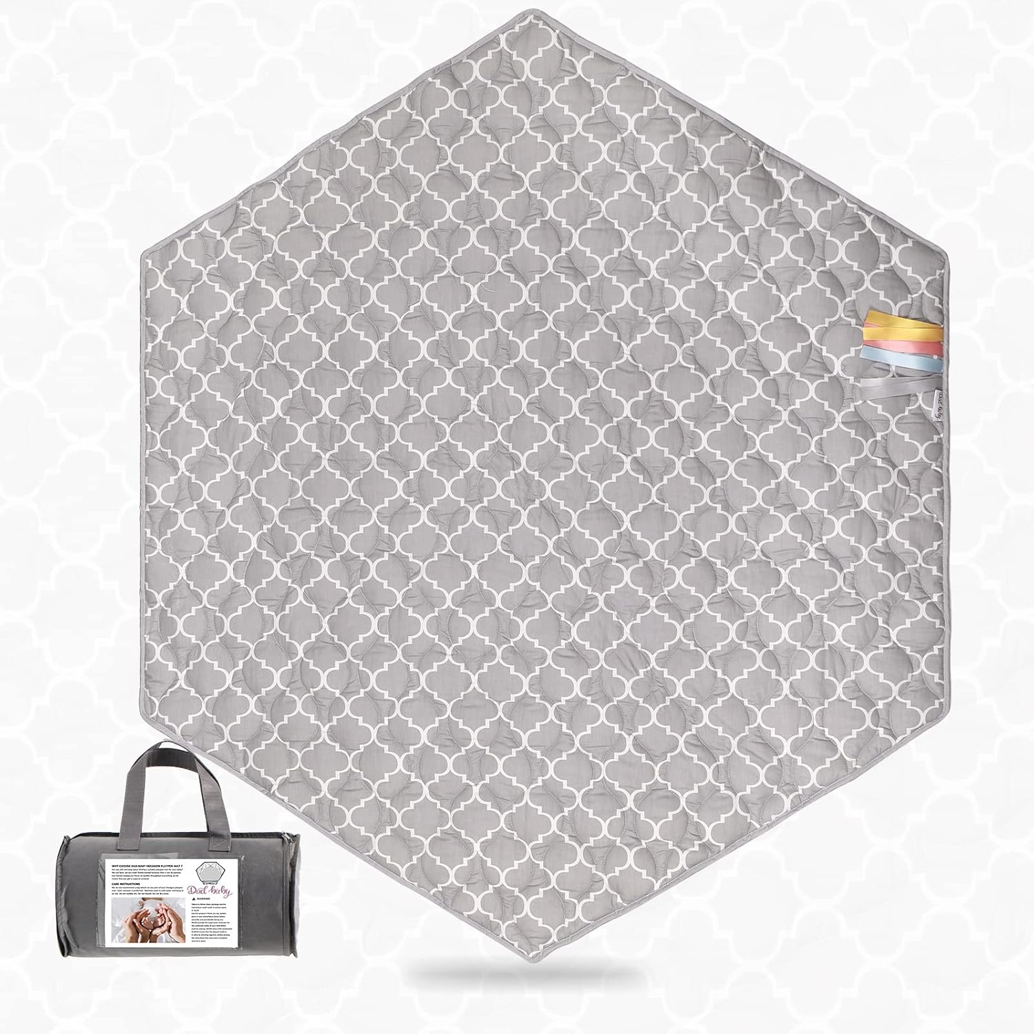 Hexagon Play Mat - Ultimate Compatibility & Non-Slip Design!
