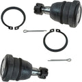 TRQ Front Upper Ball Joint Set Compatible with Nissan and Infiniti