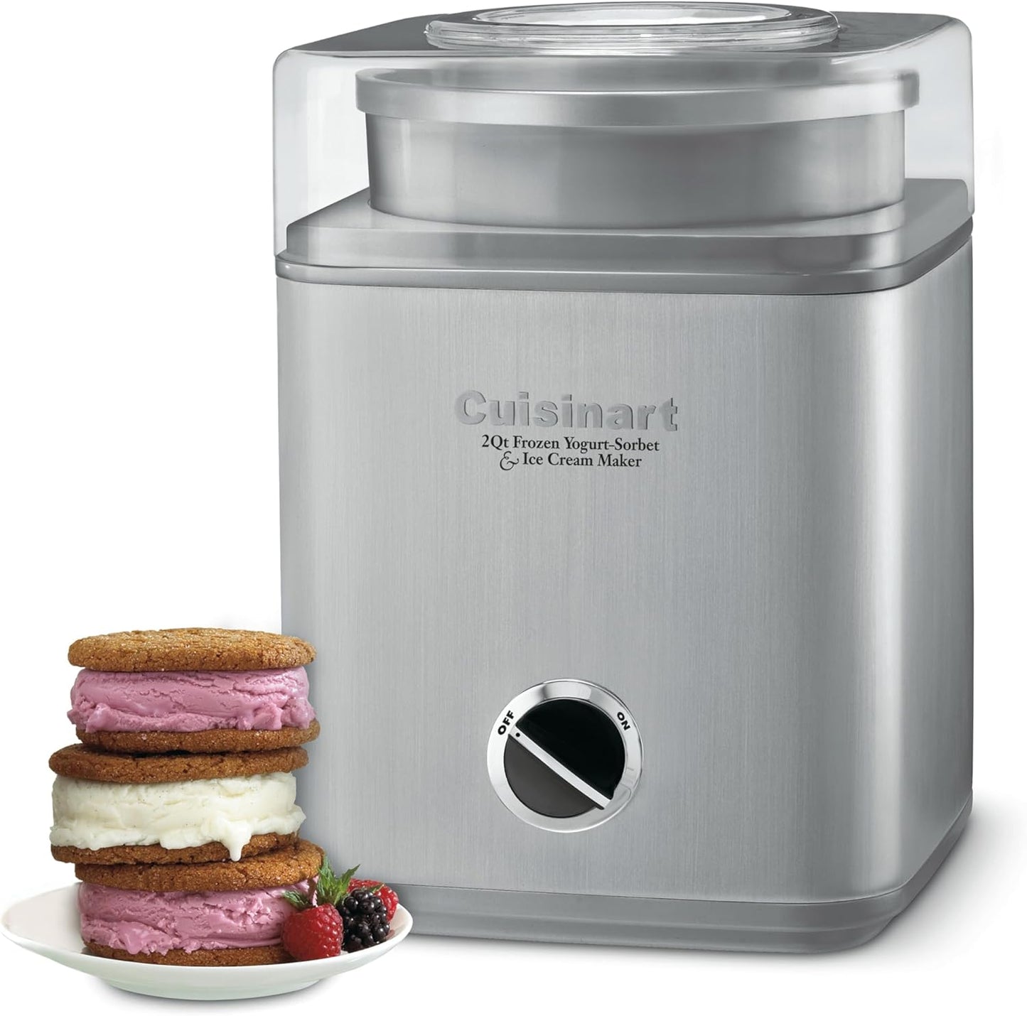 Cuisinart Ice Cream Maker Machine for Delicious Frozen Treats