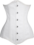 Women's Charmian Long Torso Corset with 26 Steel Bones for Fit
