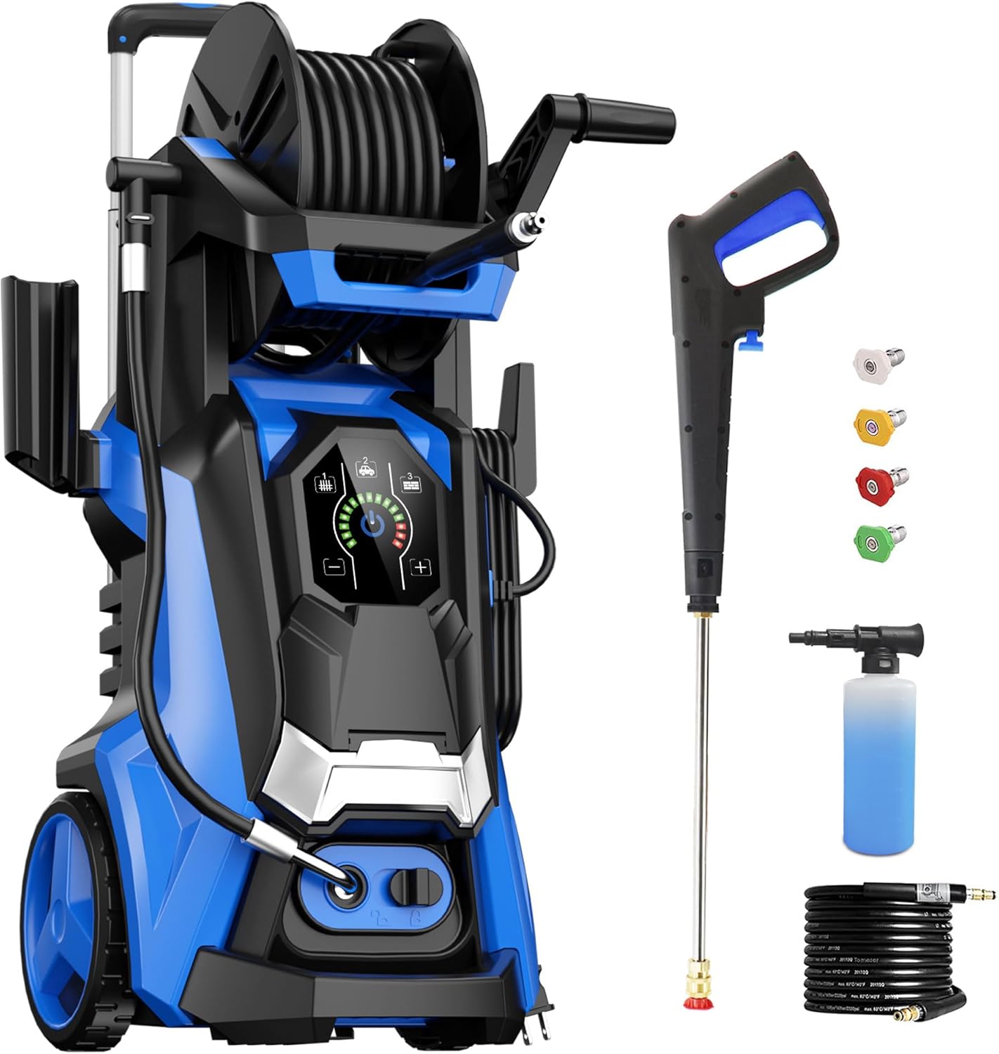 Ultimate Power Wash: Electric Pressure Washer 5000PSI with Touch Screen