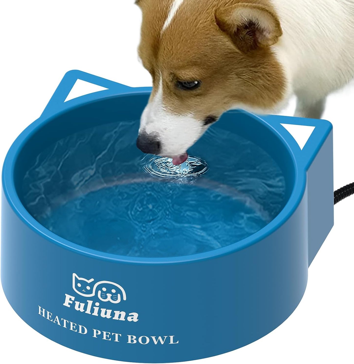Winter-Proof Heated Pet Bowl for Outdoor Pets