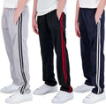 Boys' Tricot Open Bottom Fleece-Lined Sweatpants - Warm (Style J22V)