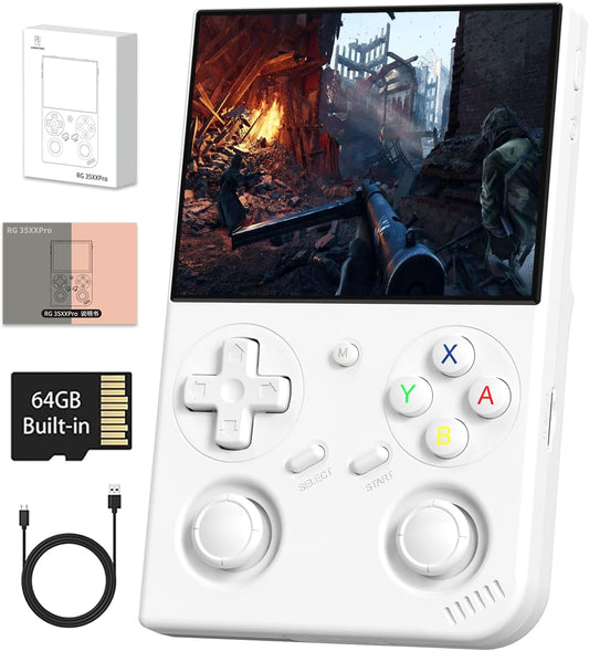 RG35XX Pro Handheld Game Console with 64GB Card and 4353 Games
