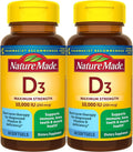 Nature Made Maximum Strength Vitamin D3 10000 IU for Health