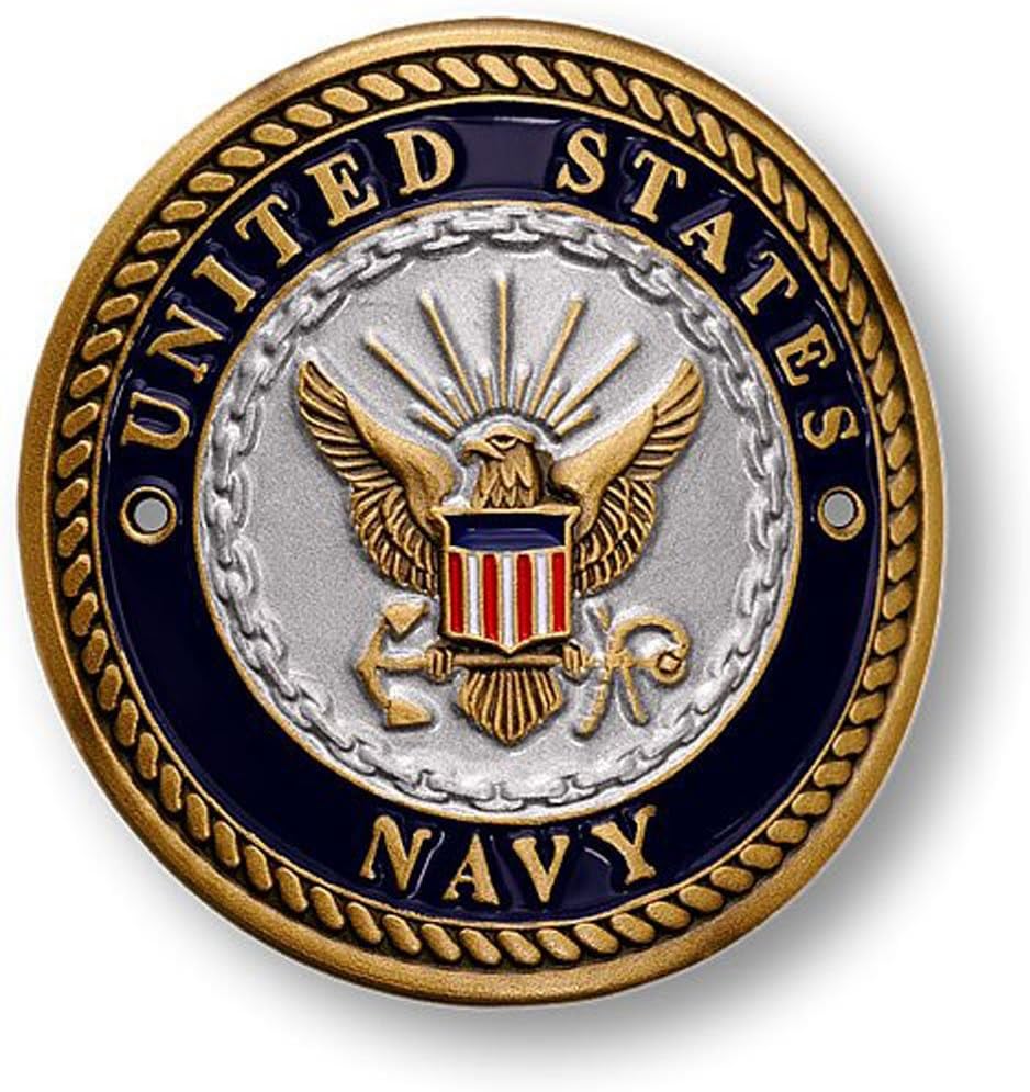 U.S. Navy Pride Hiking Stick Medallion