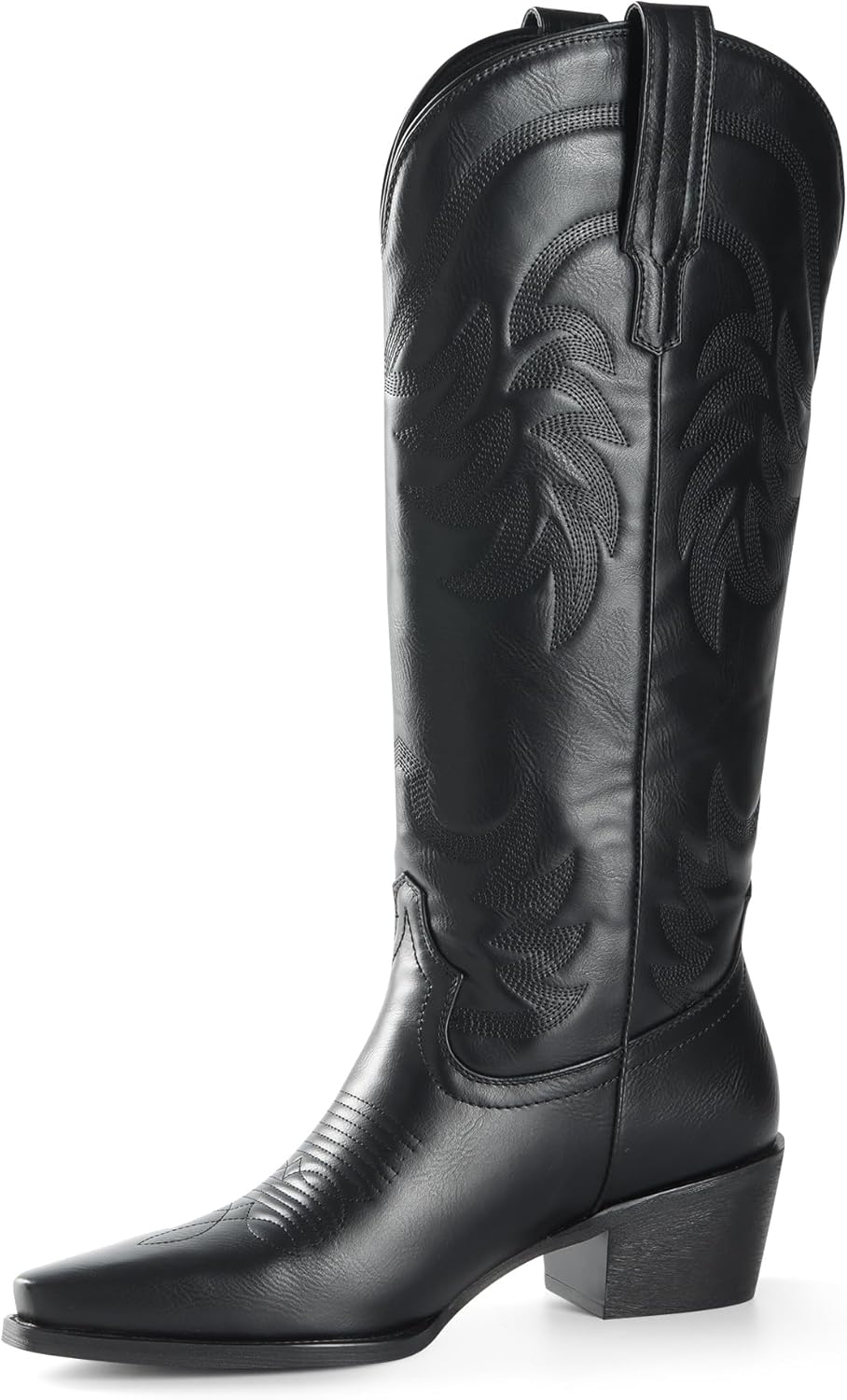 iiimmu Cowgirl Boots for Women - Stylish Knee High Cowboy Boots