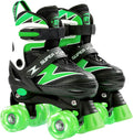 Adjustable Roller Skates for Kids Ages 5-12 - Light Up Wheels